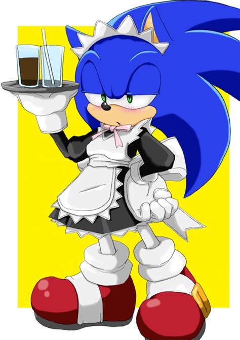 sonic in maid dress
